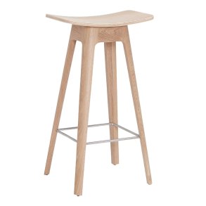 Andersen Furniture HC1 Barstol H67 cm Hvidpigmenteret Matlakeret Eg