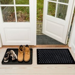 Tica Copenhagen Gummi Drmtte m. Dots - 60 x 90 cm