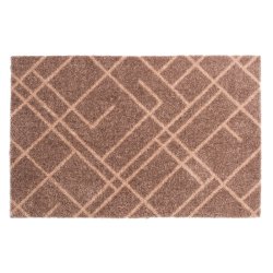Tica Copenhagen Smudsm�tte m. Lines - Sand/Beige - 40x60cm