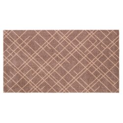 Tica Copenhagen Smudsmtte m. Lines - Sand/Beige - 67x120cm