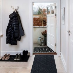 Tica Copenhagen Gummi Drmtte m. Lines - 60 x 90 cm