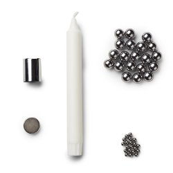 Gejst MOLEKYL 1 Lysestage - Krom