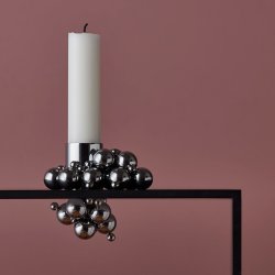 Gejst MOLEKYL 1 Lysestage - Krom