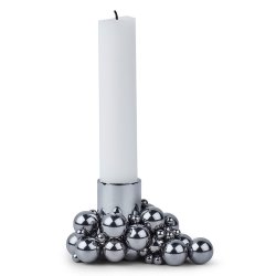 Gejst MOLEKYL 1 Lysestage - Krom