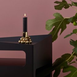 Gejst MOLEKYL 1 Lysestage - Messing