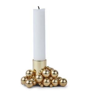 Gejst MOLEKYL 1 Lysestage - Messing