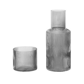 Ferm Living Ripple - Karaffel St - Smoke