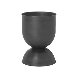 Ferm Living - Hourglass Urtepotte - Small - Sort