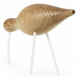 Normann Copenhagen Shorebird Large - Eg/Hvid