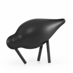 Normann Copenhagen Shorebird Small - Sort/Sort