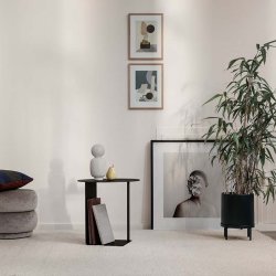 Ferm Living Bau Potte - Stor - Sort