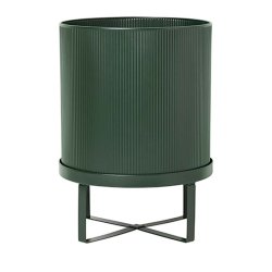 Ferm Living Bau Potte - Stor - Mrkegrn