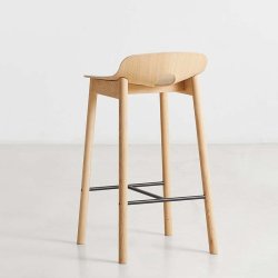 Woud Mono Barstol - 65 cm - Eg