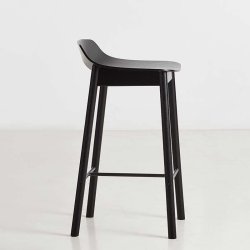 Woud Mono Barstol - 65 cm - Sort