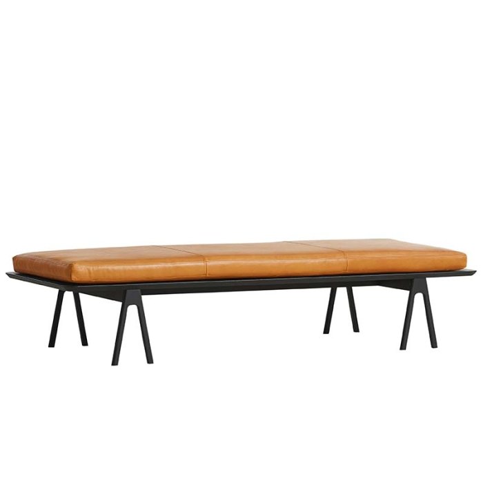 Woud Level Daybed - Sort/Cognac