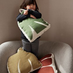 Ferm Living Swif Bird pude - Silver Fern