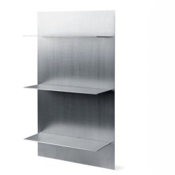Ferm Living Lager Wall Shelf Triple Aluminium