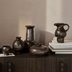 Ferm Living Doro Vase Large Coffee