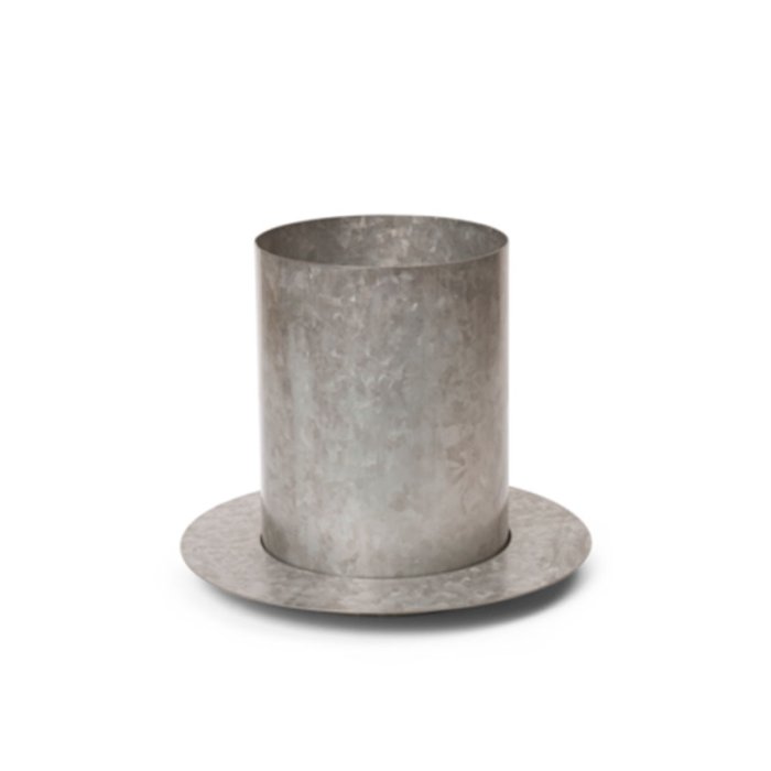 Ferm Living Auran Pot Small Galvanized