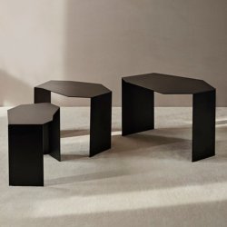 Ferm Living Shard Cluster Tables  Set of 3  Black