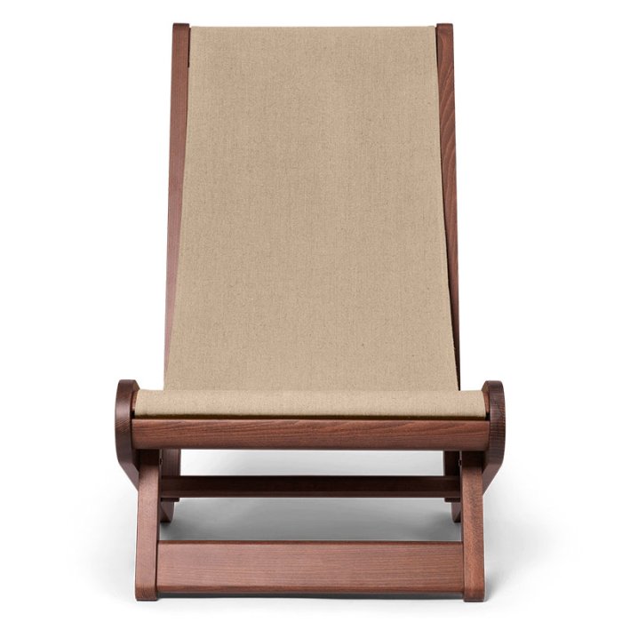 Ferm Living Hemi Lounge Chair Dark Stained/Natural