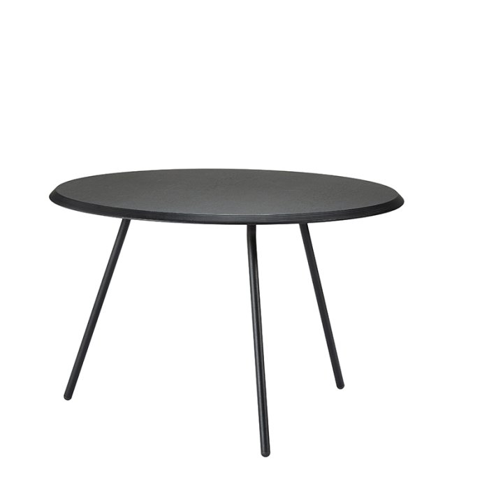 Woud Soround Sofabord - : 75 cm / H: 49 cm - Sort Ask