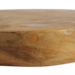 Muubs Rundt teak Skrebrt - 31 cm