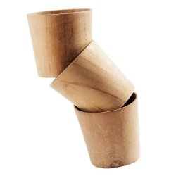 Muubs ggebger i teaktr - 4 stk