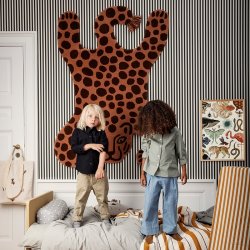 Ferm Living Safari - Tppedyr Leopard - Orange