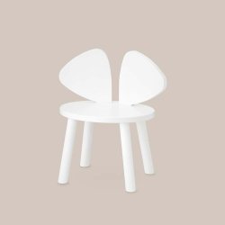 Nofred Mouse Stol - Hvid