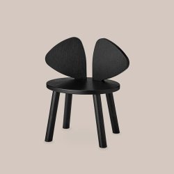 Nofred Mouse Stol - Sort