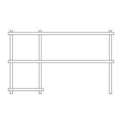 Woud Elevate Reol System 2 Eg