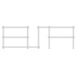 Woud Elevate Reol System 10 Eg