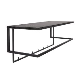 Kristina Dam Grid Knagerkke - Sort