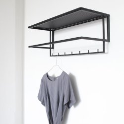 Kristina Dam Grid Knagerkke - Sort