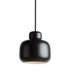 Woud Stone Pendel Lille Sort