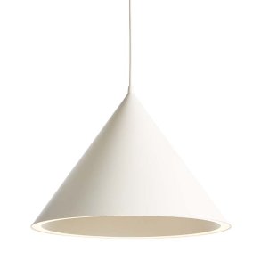 Woud Annular Pendel - Stor - Hvid