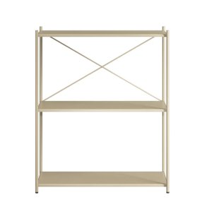 Novoform ARTURO Reolmodul Med 3 Hylder Desert Sand