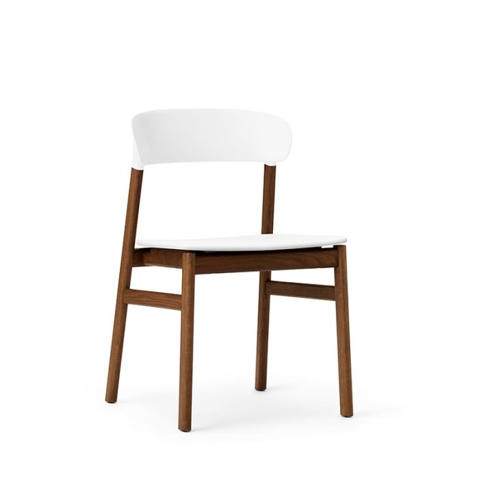 Normann Copenhagen Herit Stol - Rget Eg - Hvid