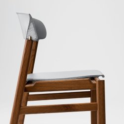 Normann Copenhagen Herit Stol - Rget Eg - Gr