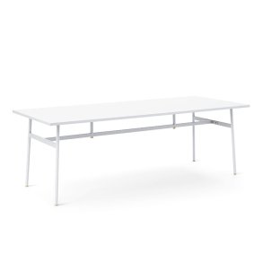 Normann Copenhagen Union Spisebord - 90x220 cm - Hvid
