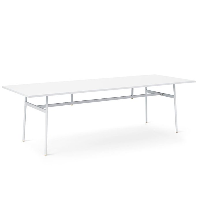 Normann Copenhagen Union Spisebord - 90x250 cm - Hvid