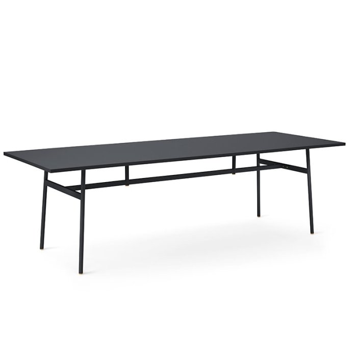 Normann Copenhagen Union Spisebord - 90x250 cm - Sort