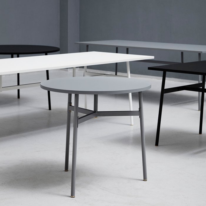 Normann Copenhagen Union Spisebord - : 80cm - Sort