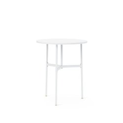 Normann Copenhagen Union Barbord - : 80 x 95,5 cm - Hvid