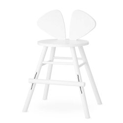 Nofred Mouse Hjstol - Hvid