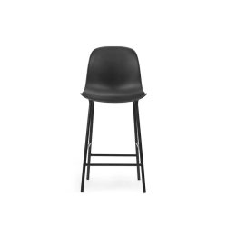 Normann Copenhagen Form Barstol 65 cm. - Hj Ryg - Sort Stl