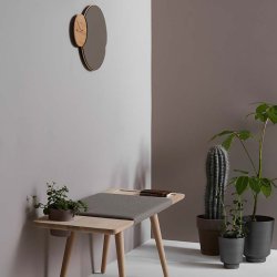 Woud Timewatch Spejl m. Ur