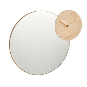 Woud Timewatch Spejl m. Ur