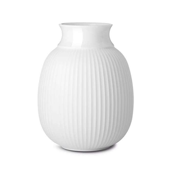 Lyngby Porceln Vase - Curve - 17,5 cm